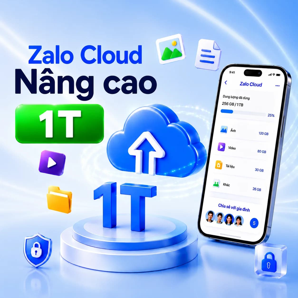 Zalo Cloud Nâng Cao - 1T