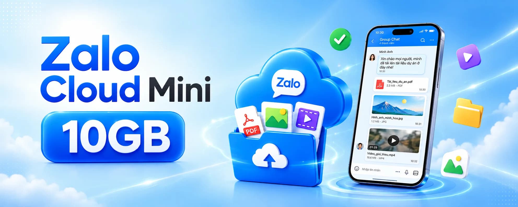 Zalo Cloud Mini - 10GB