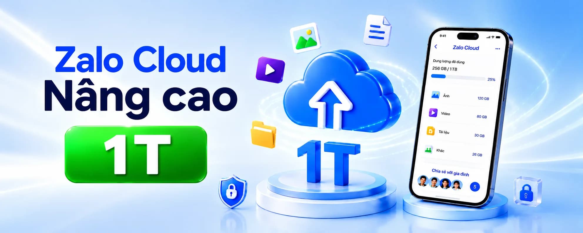 Zalo Cloud Nâng Cao - 1T